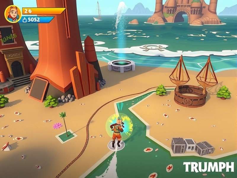 Sandy Surge Triumph gameplay screenshot